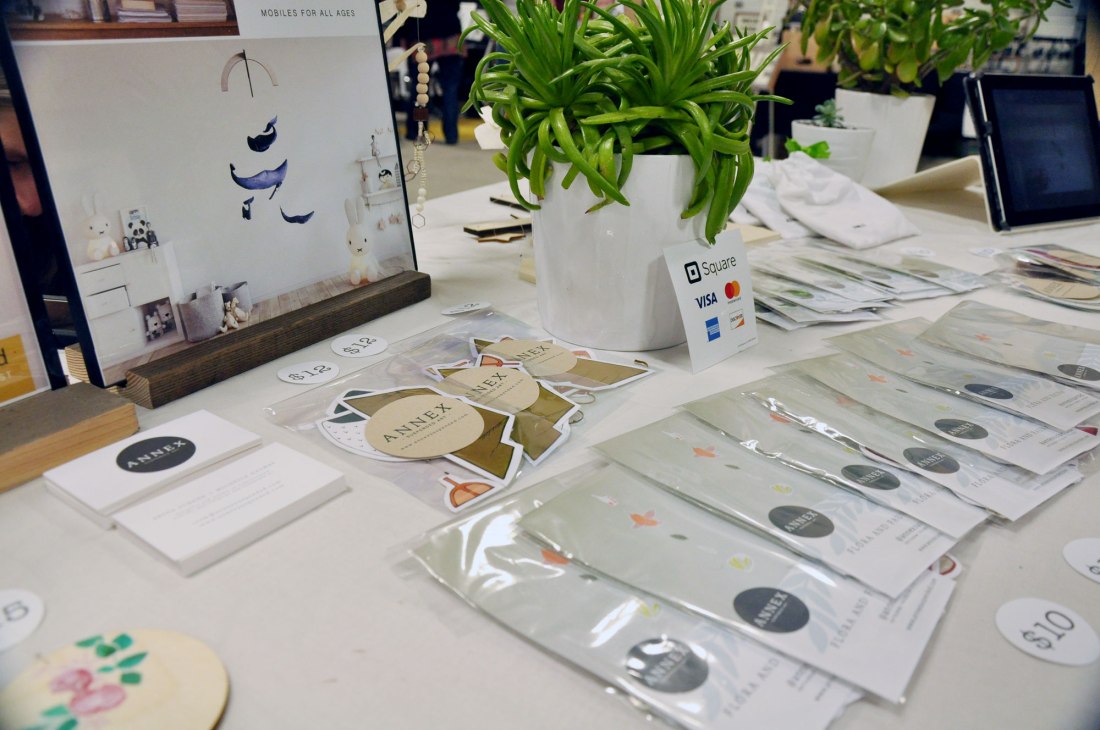 Lethbridge Handmade Market - Table Display and Paper Packaging