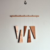 Natural Equilibrium No 2 - Annex Suspended Wall Hanging or Mobile Wood Abstract Design